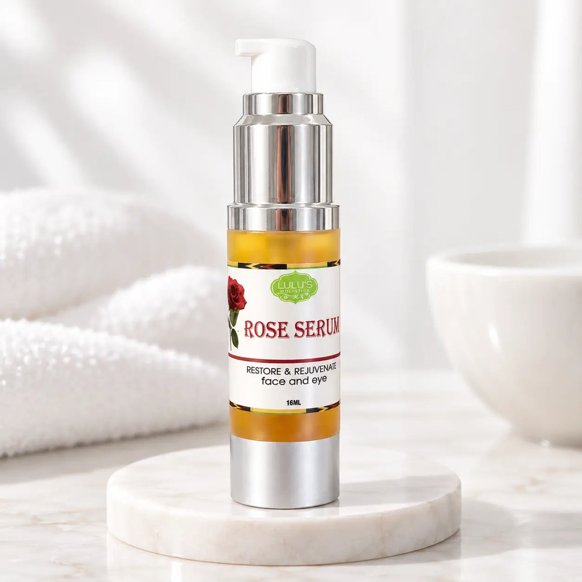 Rose & Carrot Seed Eye Serum – Brightening & Nourishing