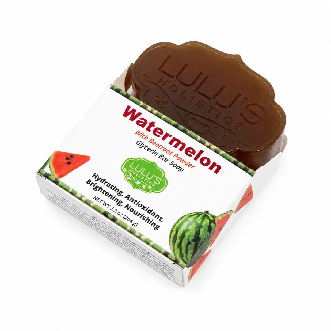 Wassermelone-Rote-Bete-Glycerin-Seifenstück – Strahlende Reinigung