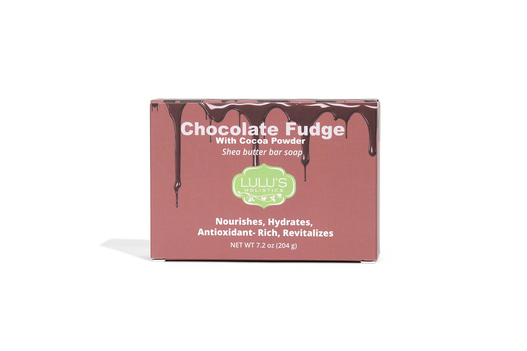 Chocolate Fudge Cocoa Powder Shea Butter Bar Soap – Rich, Moisturizing Cleanser for Soft, Smooth Skin