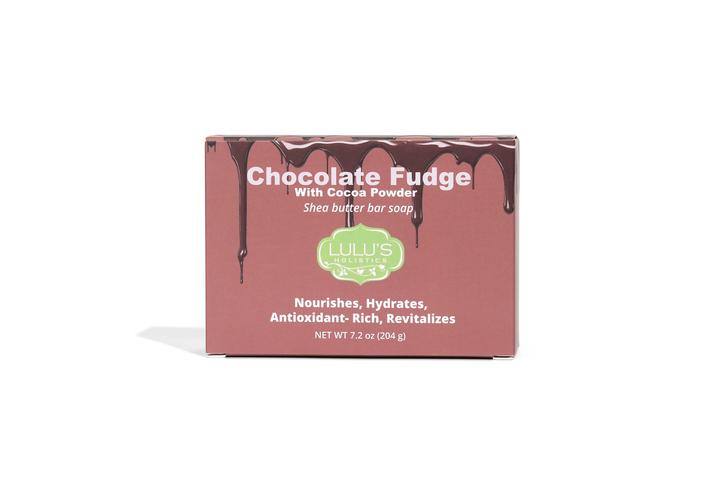 Schokoladen-Fudge-Kakao-Sheabutter-Seifenstück – Reichhaltige, pflegende Reinigung