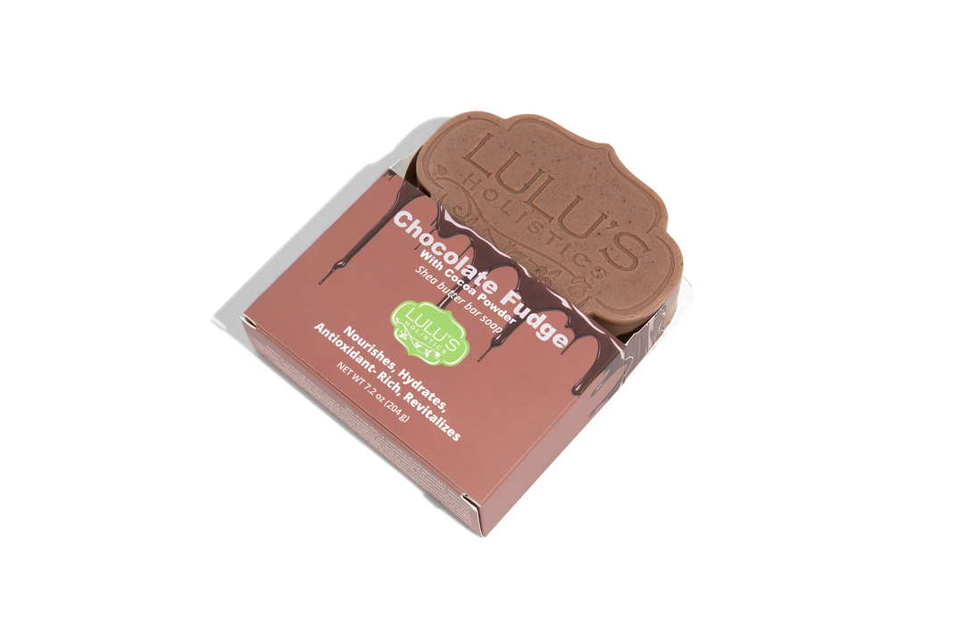 Chocolate Fudge Cocoa Powder Shea Butter Bar Soap – Rich, Moisturizing Cleanser for Soft, Smooth Skin