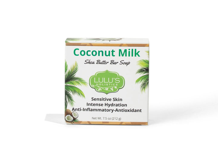Coconut Shea Butter Bar Soap - Lulu's Holistics