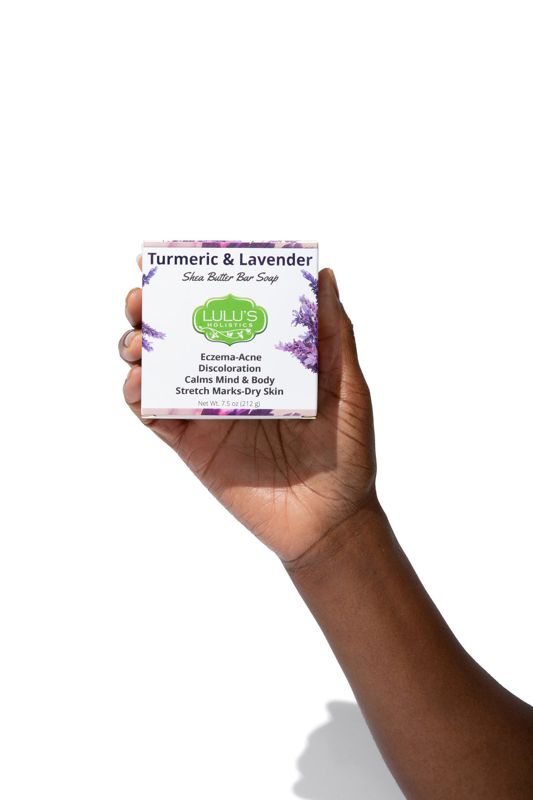 Turmeric & Lavender Shea Butter Bar Soap for Calmer, Clearer, and Protected Skin | Lulu's Holistics