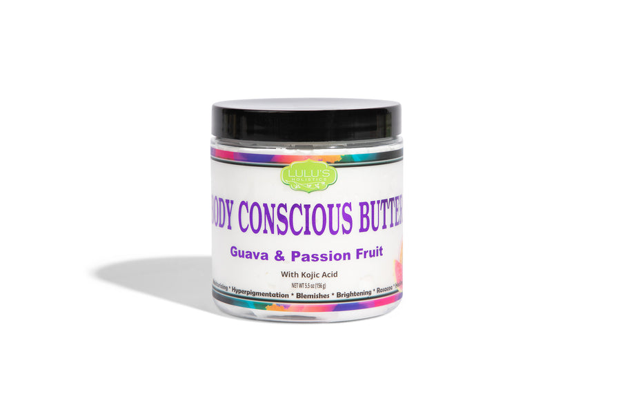 Guava Passion Fruit & Kojic Acid Body Conscious Butter | Lulu's Holistics