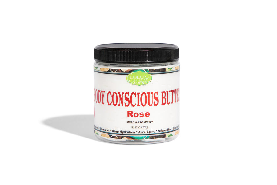 Rose Body Conscious Butter for Deeply Hydrated and Naturally Glowing Skin | Lulu's Holistics