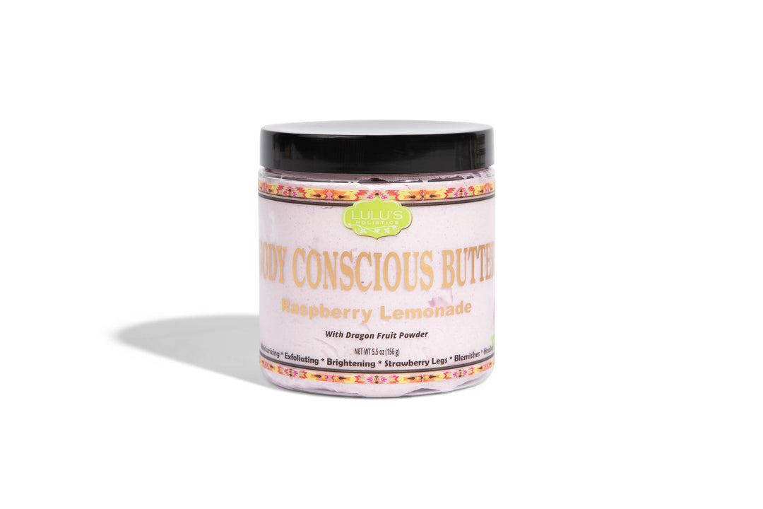 Raspberry Lemonade With Dragon Fruit Body Conscious Butter | Lulu's Holistics