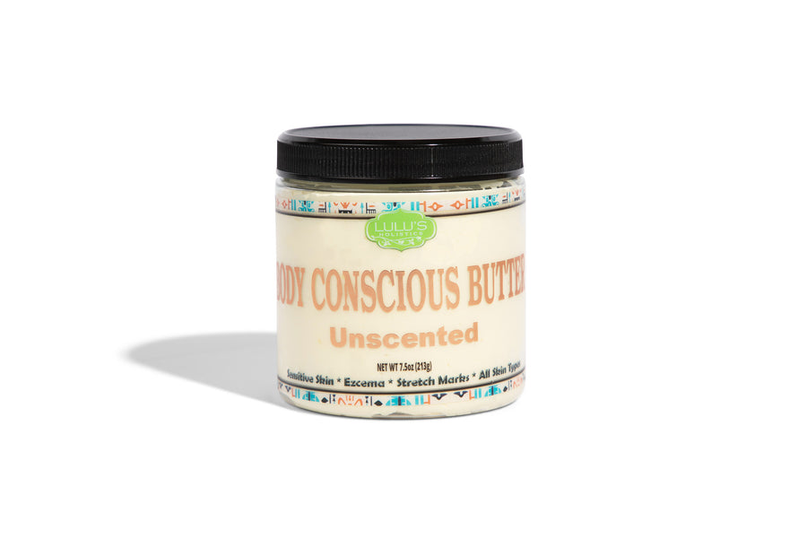 Unrefined Unscented Body Conscious Butter | Lulu's Holistics