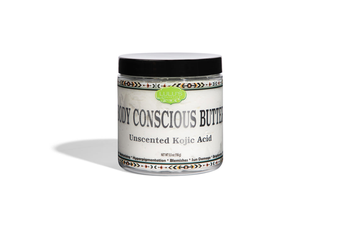 Unscented Kojic Acid Body Conscious Butter | Lulu's Holistics