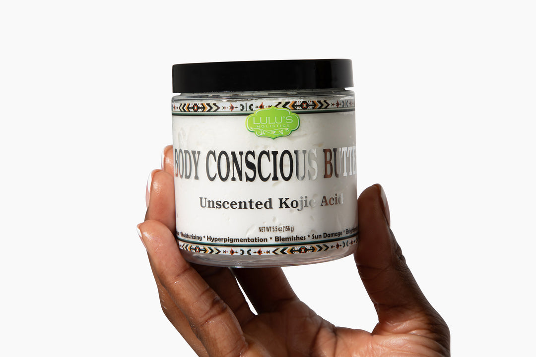 Unscented Kojic Acid Body Conscious Butter | Lulu's Holistics