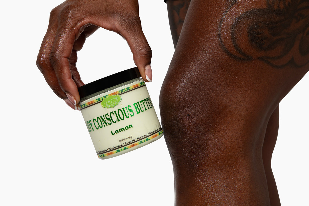 Lemon Turmeric Body Conscious Butter for Even Skin Tone and Radiance | Lulu's Holistics