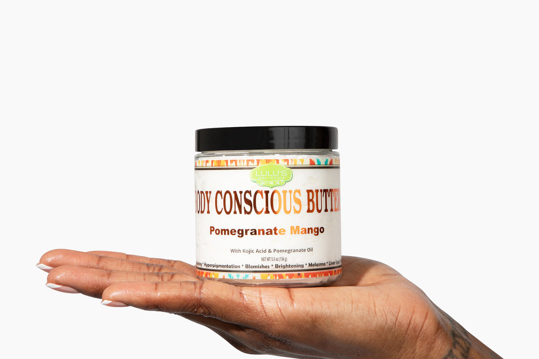 Pomegranate Mango & Kojic Acid Body Conscious Butter | Lulu's Holistics