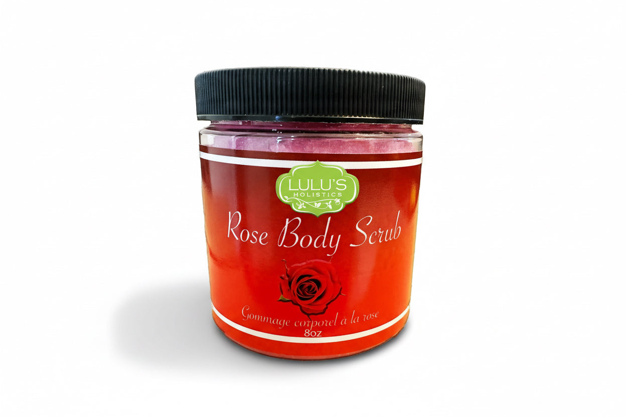 Rose Body Scrub | Lulu's Holistics
